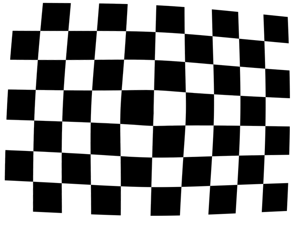 Lens Distortion ChessBoard Image