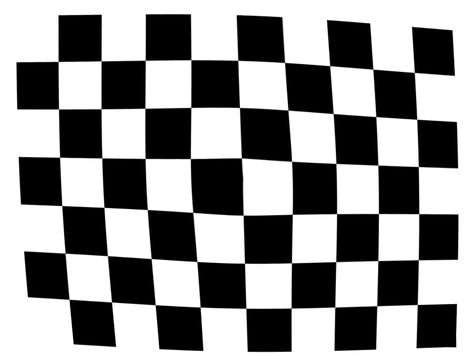 Lens Distortion ChessBoard Image