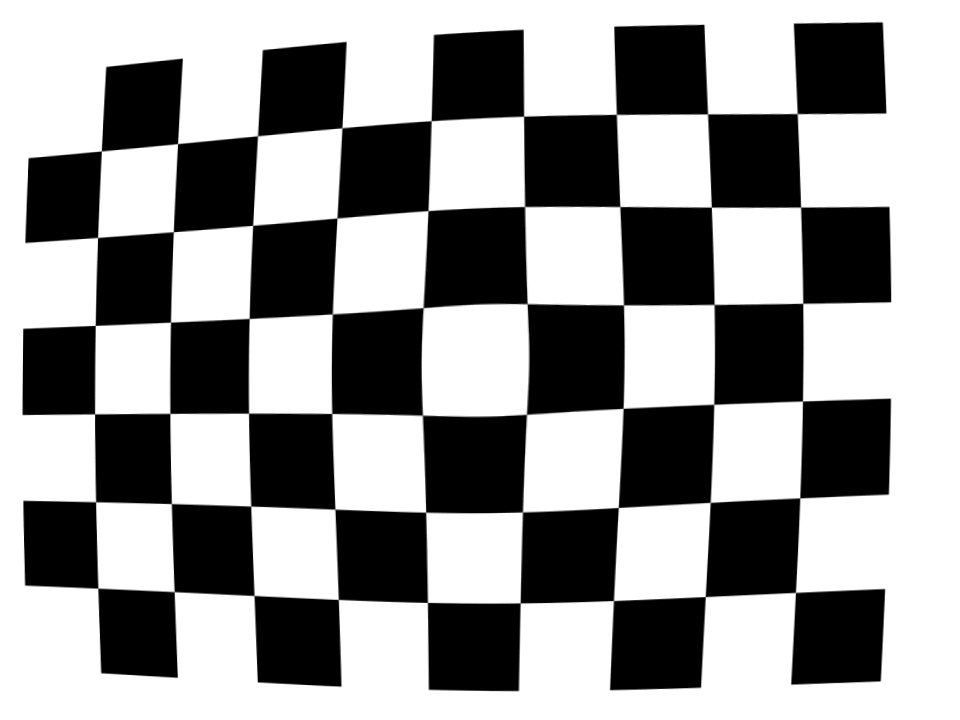 Lens Distortion ChessBoard Image